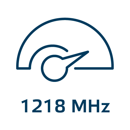 1218 MHz downstream